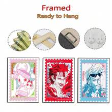 ONE PIECE 3 piezas de arte de pared popular de One Piece - ZORO, SANJI, KID, CHOPPER, BROOK y próximamente en los pósters de arte de dibujos animados del anime de One Piece (sin marco)