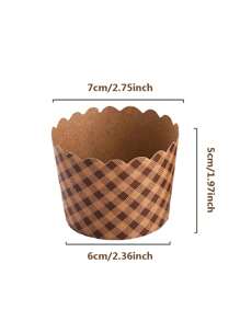 1set/8pcs,Antique Single-Use Scone Cups, Thick Muffin Cups, Paper Cupcake Liners, Scone Molds, Baking Tools, Kitchen Gadgets, Kitchen Accessories