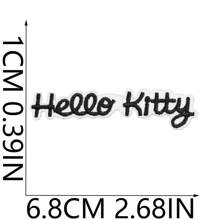 Sanrio Sanrio 1/17pcs Kt Cat Embroidered Cartoon Applique,Sewing Embroidery Applique Repair Patch DIY Crafts For Clothing Jacket Jeans Pants Dress Backpack Hat Decoration Gift