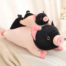 Plush Realistic Mini Pig Stuffed Animal Doll, Cute Pig Plush Doll For Kids, Comforting Pillow & Birthday Gift For Girls