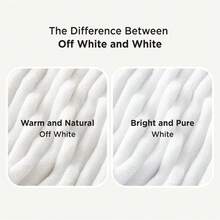 White Throw Blanket For Couch - GentleSoft Cozy Soft Blankets For Women, Cute Small Fleece Throws For Girls, Birthday Gifts For Women Mom, Fathers Day Decor Gifts, , 50x60 Inches - 白色 - 查看 8