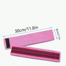 3pcs Resistance Band - The Most Suitable Sports Belt For Women And Men - Thick Elastic Fabric Fitness Belt, Used For Exercising Leg, Hip, And Hip Muscles - Stretching Fitness Hip Loop, Suitable For Gyms And Home Fitness, Squats, And Yoga(3/1pc)