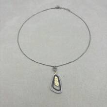 1 pieza Collar de moda, Colgante geométrico, Colgante hueco, Collar bohemio, Joyería de moda, Joyería navideña, Regalo de Navidad, Regalo de cumpleaños, Regalo del Día de la Madre, Regalo festivo, Regalo para la mamá, Regalo para la novia