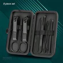 Set per la cura delle unghie 8/24 pezzi, set completo di professionali tagliacapelli per unghie, forbici per le cuticole, stuzzicadenti, forbici per unghie incarnite, strumenti per la manicure e la pedicure, lame affilate, precisione, durevoli, per unghie di mani e piedi - goditi una qualità manicure e pedicure a casa, kit per il viaggio