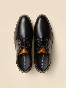 Men's Casual Formal Shoes Are Comfortable For Work And Business Negotiations - màu đen - Xem 1