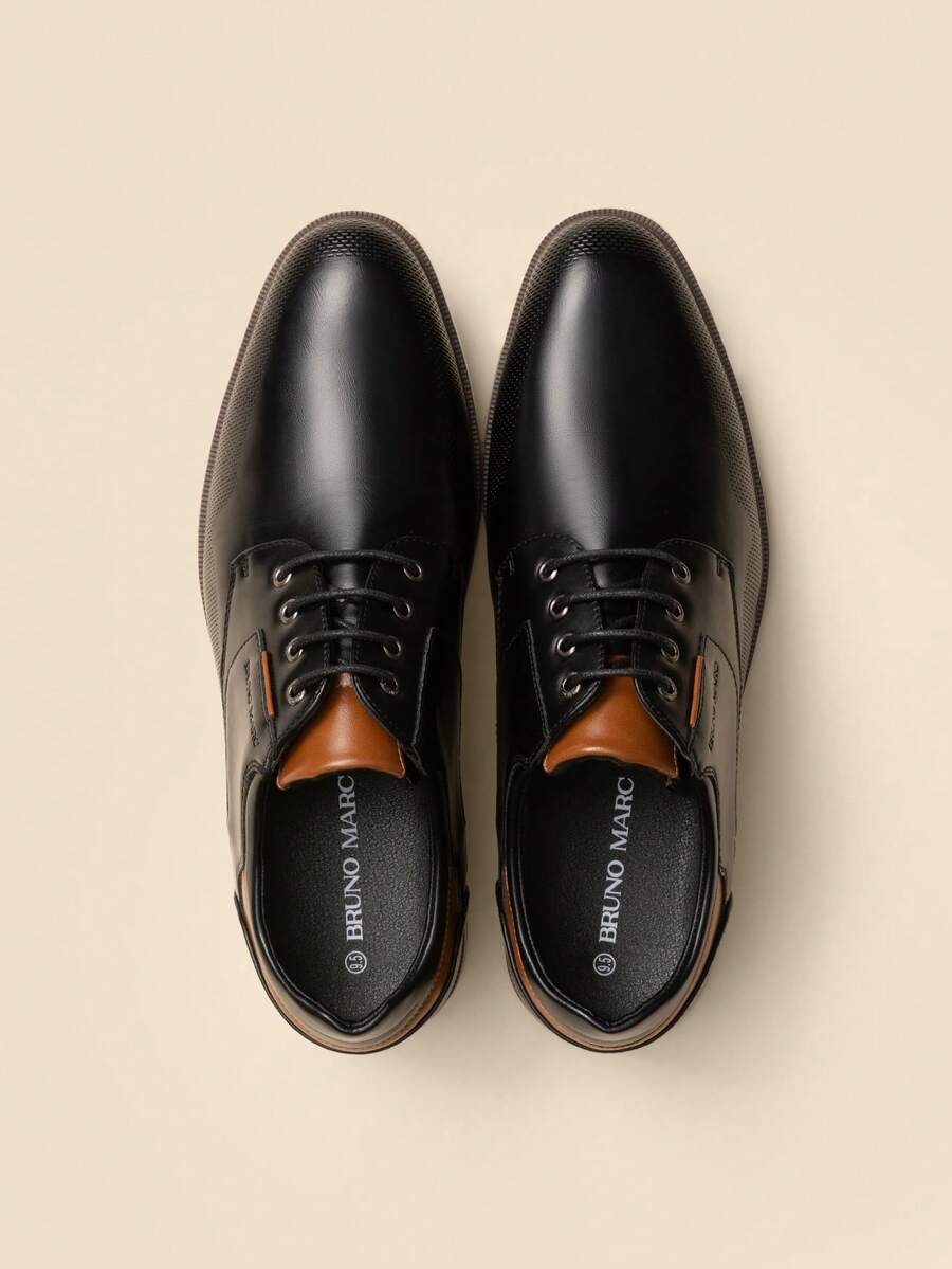 Men's Casual Formal Shoes Are Comfortable For Work And Business Negotiations - màu đen - Xem 1