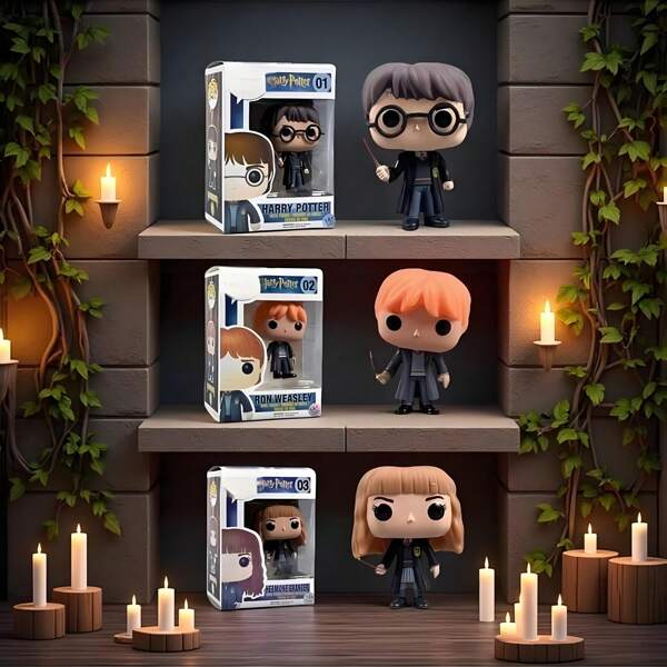Harry Potter Personagens de desenho animado de Harry Potter são sucessos criativos! Bonecos de vinil, várias cores disponíveis, brinquedos, bonecos de ação, presentes criativos, aniversários, Ação de Graças, Dia da Independência, Natal, presentes de Halloween, presentes para amigos, familiares e amigos próximos.