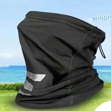 Breathable Cycling Bandana Neck Gaiter, Adjustable Outdoor Sports Face Mask Tube