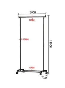 1pc Freestanding Clothes Drying Rack, Multi-Tier Garment & Hat Storage Holder (Please Confirm Product Size Before Purchase)