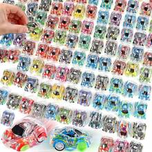 10/20/30/50/100pcs Mini Pullback Cars With Cartoon Transparent Racing Cars And Colorful Shells, Suitable For Teenagers, Inertial Cars Suitable For Back To School, Graduation, Christmas, Halloween Gifts (Random Style And Color) - Multicolor - View 7