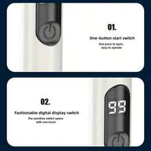 Nose Hair Trimmer, Portable Electric Nose Hair Trimmer, Suitable For Men And Women, No Damage To Hair, No Pain, Stylish And Simple, USB Charging, Suitable For Nose Hair, Eyebrow And Ear Hair Trimming