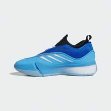 Adidas Zapatillas de baloncesto DAME 9 de caña baja, unisex JH6625, prácticas y versátiles - Azul - Ver 2