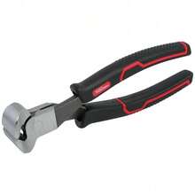 Alicates de corte frontal de 8 pulgadas Hyper Tough con mangos ergonómicos y cómodos, negro 6020V - 1 - Ver 9