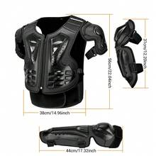 Motorbike Body Armor Motorcycle Armor Kneepads Elbowpads Men Women Riding Protection Moto Protective Gear With Elbow Knee Pads Guards Riding Motocross Armor Outdoor Sports Back Chest Protector Motorcycle Accessories Rider Gifts