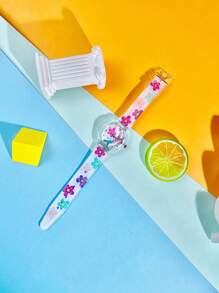 1 pezzo Orologio trasparente e colorato in gelatina, impermeabile, adatto per teenager e bambini, di stile alla moda Ins, orologio da ragazza studente, regalo per bambine e adolescenti
