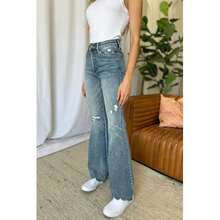 Full Size Medium Rise Tummy Control Destroy Flare