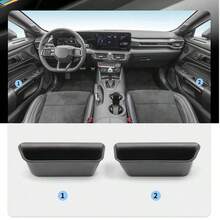 Mustang S650 2024 2025 2PCS Door Armrest Storage Box Handle Pocket - Black - View 7