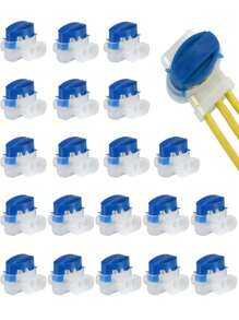 20 Pieces/Set Of Electric IDC 314-BOX Wire Connectors, Suitable For Robot Lawn Mowers And Irrigation Applications
