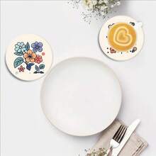 1/6/12 bucăți, suporturi mici englezești cu flori, 1 bucată din orice stil sau set de 6 piese, set de 12 piese, pentru a satisface diversele nevoi, potrivite pentru sufragerii, camere de zi, bucătării, dormitoare și, de asemenea, potrivite ca și cadouri pentru alții.