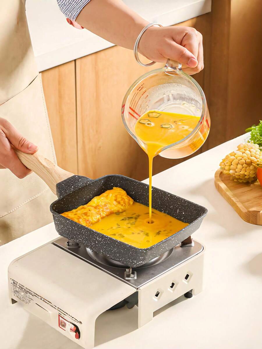 Omelette Egg Stone Pan Kitchen Tamagoyaki Pan