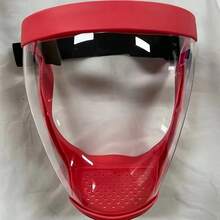 Versatile Highly Transparent Protective Face Shield, Anti-Fog, Anti-Dust, Anti-Oil Mist, Clear Full Face Screen Cover