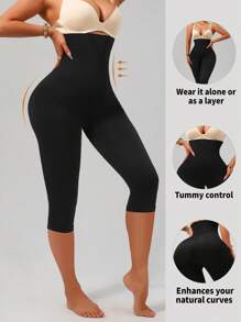 1 Stück Hochtaillierte formende Yoga-Hose mit Knocheneinlage in der Taille, Taillenformung und Po-Anhebung für Fitness-Workouts und den täglichen Gebrauch