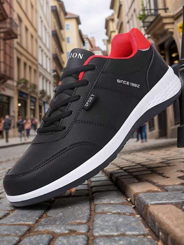 1 Pair Of Shoes Men's Sports Shoes Breathable Men's Casual Shoes 's Competition Shoes Fashionable Casual Shoes Men's Running Shoes