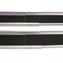 7' Adjustable Wheelchair Telescoping Track Ramps-5787 - Multicolor - View 4
