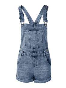 Chic And Denim Overalls: A Fashion Staple For Every Wardrobe - Blue - View 6