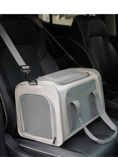 Pet Carrier Bag For Cats, Cat Carrying Case For Vet Visits And Outing, Portable Pet Tote Bag For Dogs