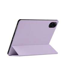 1 Pc Tablet Case For Honor Pad X9 11.5-Inch ELN-W09 Three Fold Support Leather Case 2023 Honor X8 Pro Silicone Soft Shell With Protective Smart Cover Purple Mint Green Black