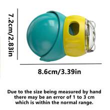 1pc New Bestselling Food Dispensing Rocking Owl Cat Toy, Exercises Cats, Suitable For Cats And Dogs - Multicolor - View 15