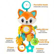 Baby Plush Toys, Stroller Toys With Sensory Details, Car Seat Toys, Crib Rattle Toys, Teethers, Squeaks, Sensory Toys For Newborns, Best Gifts, Many Styles To Choose From