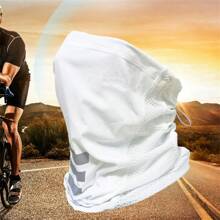 Breathable Cycling Bandana Neck Gaiter, Adjustable Outdoor Sports Face Mask Tube
