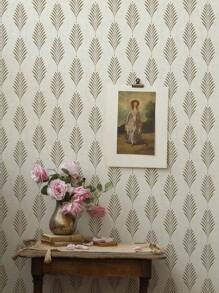 Home Decoration Wallpaper Home Furniture Renovation Stickers PVC Waterproof Flower Bedroom Wallpaper, Flower Leaf Peel And Stick Wallpaper Stickers For Furniture Covering