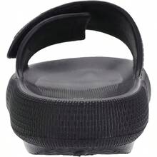 Joomra Slides For Women And Men Recovery Pillow Slippers Diabetic Sandals Adjustable Strap Dual Cushioned Thick Sole - 女子 9-10 人/男子 7.5-8.5 人 - 查看 4
