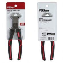 Alicates de corte frontal de 8 pulgadas Hyper Tough con mangos ergonómicos y cómodos, negro 6020V - 1 - Ver 10