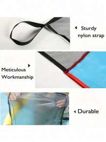 1pc Mesh Pool Chair Sling Float Hammock – Summer Swimming Pool & Beach Water Lounger-6Colors