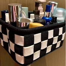 1 Stück/2 Stück/3 Stück Filz Aufbewahrungsboxen, koreanisches Design, beliebter Aufbewahrungsorganizer, geeignet für dSchulanfangule, Heimdekoration, große Kapazität für Kleidung, Spielsachen, Bücher, zufälliger Stil Lieferung