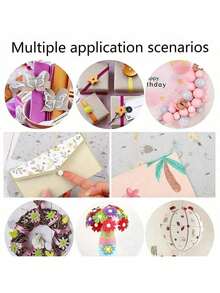 300pcs Double Sided Balloon Glue Dots, Balloon Arch Accessories, Balloon Chain Strings, Balloon Flower Making, Removable Transparent Tape, No Trace Glue Dots, Easy Peel, Unnoticeable Double Sided Nano Glue Dots, Balloon Glue For Weddings, Party Supplies, Birthday Decorations, DIY Crafts. - Clear - View 7