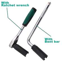 22mm O2 Car Oxygen Sensor Remover Installer Socket Lambda Tool 1/2" Drive Steel - Black - View 4