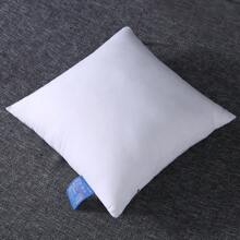 1pc White Pillow Insert, Soft & Fluffy Throw Pillow Filler For Sofa, Bed, Bedroom, Travel Home Decor