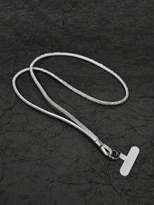 1 件闪亮水晶钻手机挂绳/带可调节长肩带，时尚女士腕饰饰品，含透明垫 - 彩色 - 查看 11