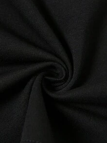 1pc Camiseta Impresa de Soporte para  y Hombres Africanos Negros, 100% Algodón, Cuello Redondo, Manga Corta, Ajuste Regular, Ropa Casual de Fin de Semana, Ropa Casual para Todas las Estaciones para Correr, Senderismo, Playa, Fiesta, 180gsm - Ideal para Hombres y Adolescentes - Top de Primavera/Verano - Negro - Ver 4