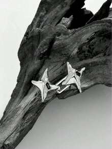 1/3/6pcs Light Luxury Elegant, Four Pointed Star Waist Tightening Tool, Adjustable Waist Buckle, Fashionable Jeans, Fixed Waist Buckle