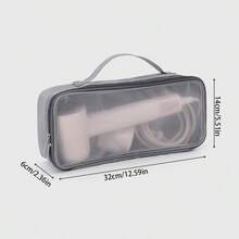 壁挂式透明网状吹风机收纳袋，旅行便携式卷发器收纳袋 - 彩色 - 查看 8