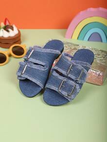 儿童时尚休闲舒适拖鞋，儿童个性化度假家居拖鞋，儿童春夏凉鞋