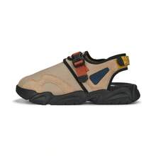 Puma Sandalias deportivas unisex ligeras, duraderas y con hebilla en bloque de color, 39074803