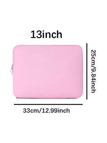 1 pieza Funda de laptop minimalista y elegante, cabe computadoras portátiles de 11"/13"/14"/15", tabletas