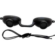 Super Sunnies Evo Flexible UV Eye Protection, FDA Compliant Individual Tanning Bed Goggles - Black - View 1